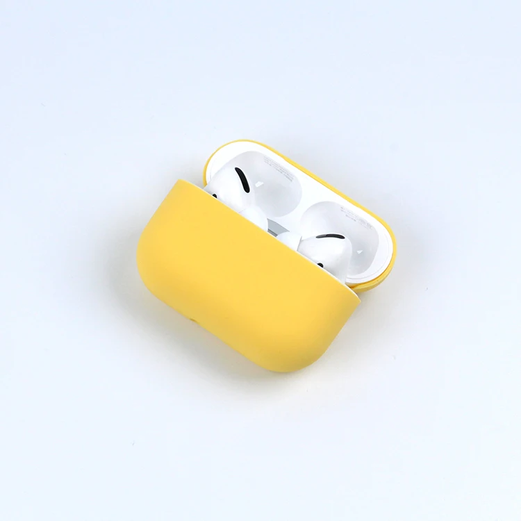 Мягкий чехол для наушников с беспроводной зарядкой Apple Airpods