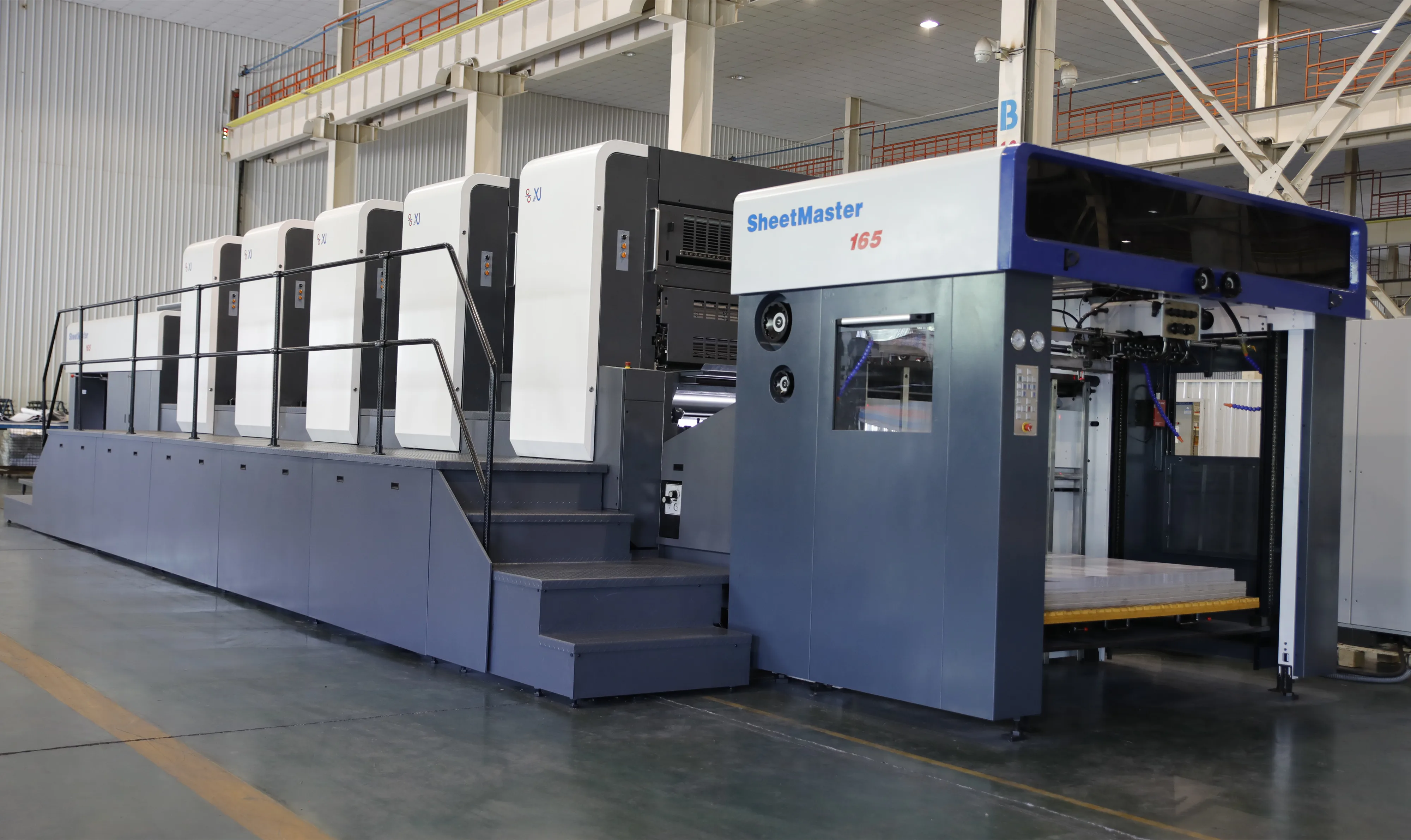 flexo printing machine 4 5 6 colors offset printers offset can UV curing printing machine XJ165