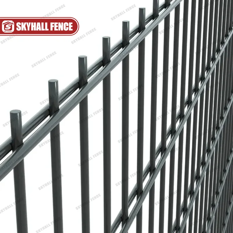 868 656 Security Double Horizontal Wire Fence