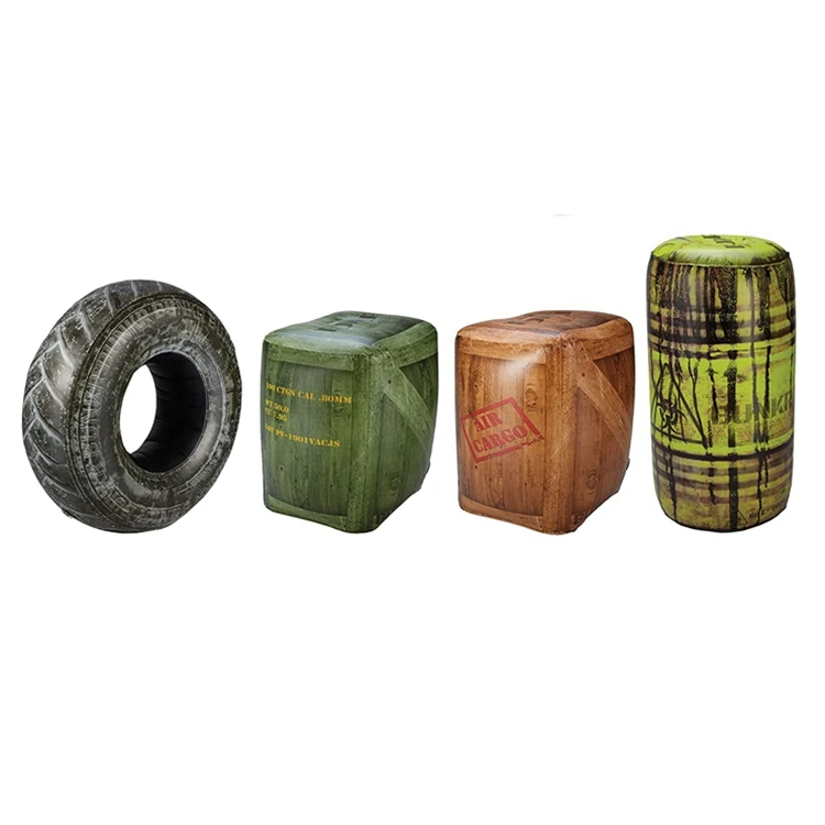 Paintball Inflatable Bunkers Battle zone Battle Royale Set  Compatible with Nerf Laser X, X Shot and Boomco