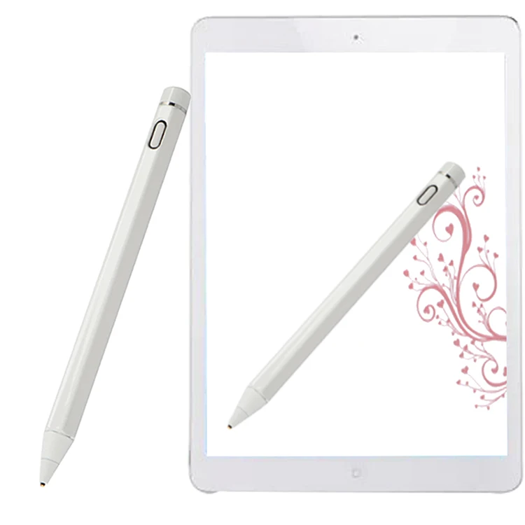 Универсальный емкостный активный сенсорный Стилус тонкий наконечник для сенсорных устройств Android