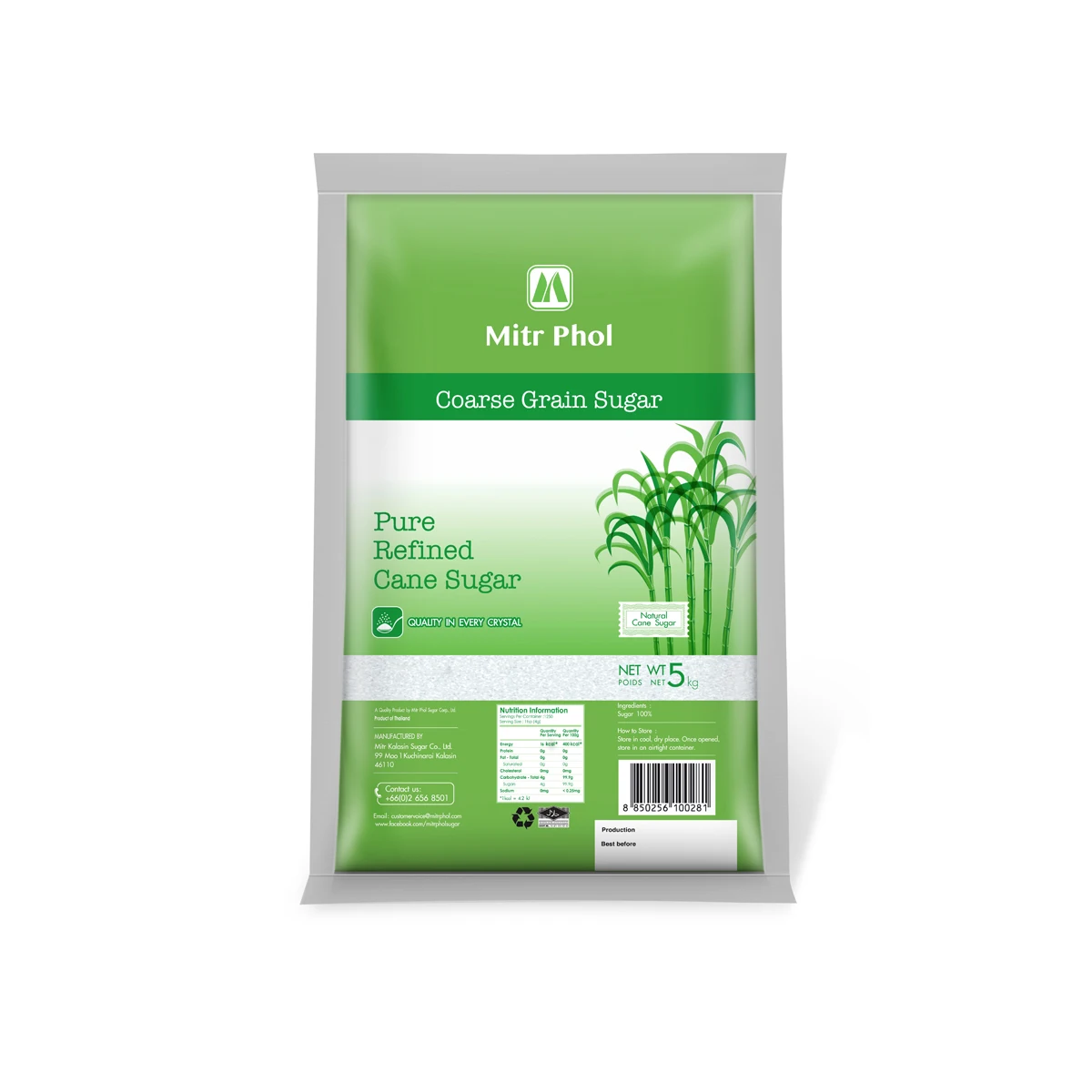 Mitr Phol Coarse Grain Sugar Made in Thailand Wholesales