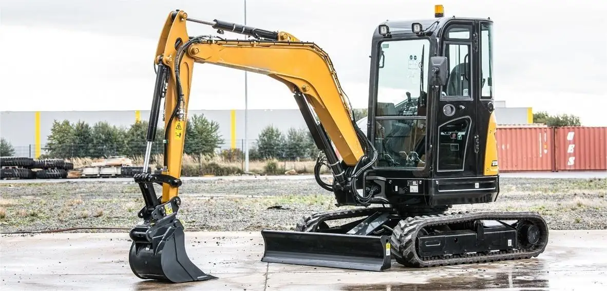 3.5 ton SY35U Mini Cralwer Excavator With Yanmar Engine Small Hydraulic Digger