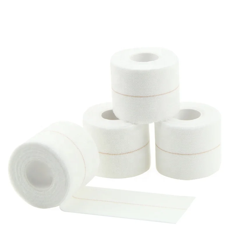 Strong adhesive easy removal elastic adhesive bandage light wrap Eab therapeutic tape 100% cotton material for sports protection