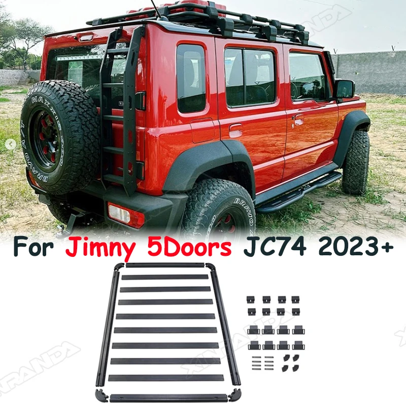 Подставка на крышу автомобиля из алюминиевого сплава для Suzuki Jimny JC74 2023 2024 + HOLACAR