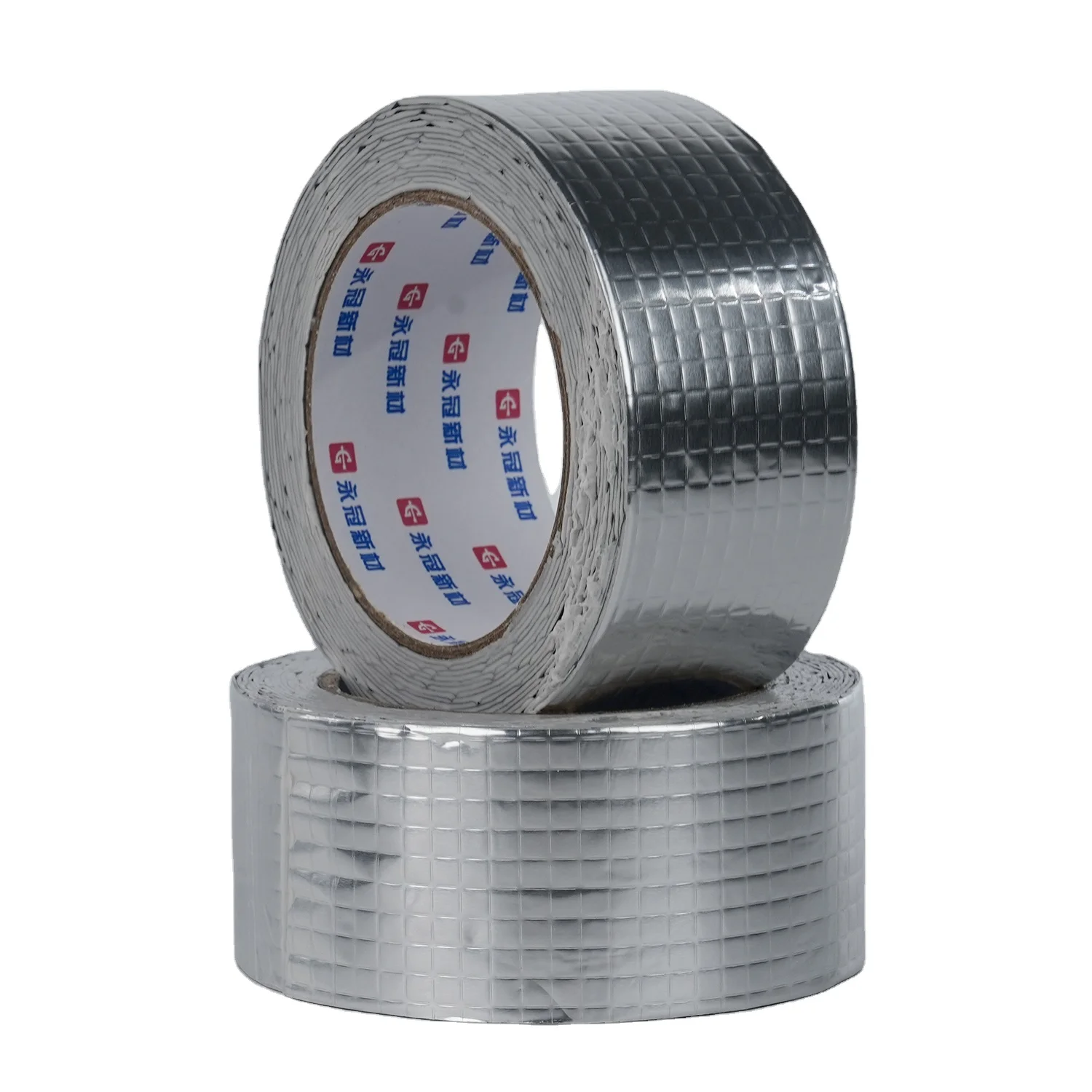Super Adhesive 2inch x 16feet Waterproof Butyl Aluminum Foil Tape For Roof Pipe Repairing