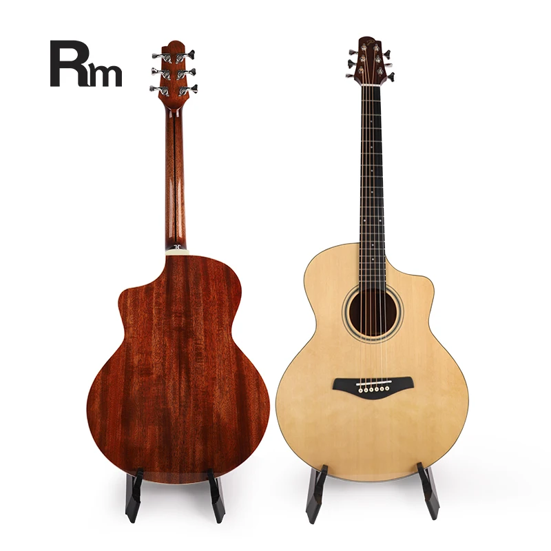 S36-JC Rm Rainbow guitar made in china High Quality spruce Handmade Musical Instruments Classical Acoustic Guitar  factory