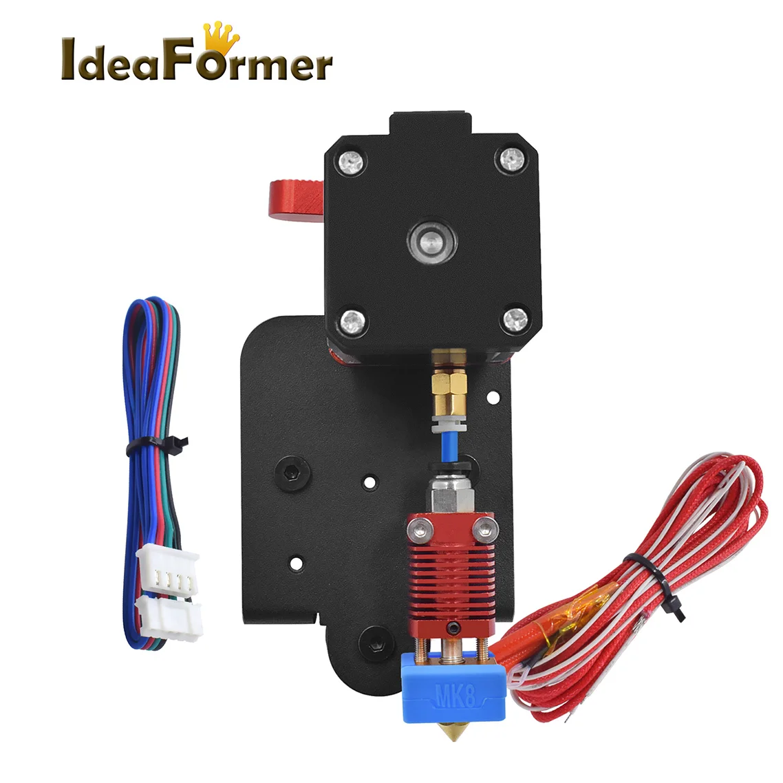 1 Set 12V/24V Upgraded Short-Range Extruder Drive Feeder Replacement Kit For Creality 3D CR10 Ender-3 Ender-5 Printer Extruder