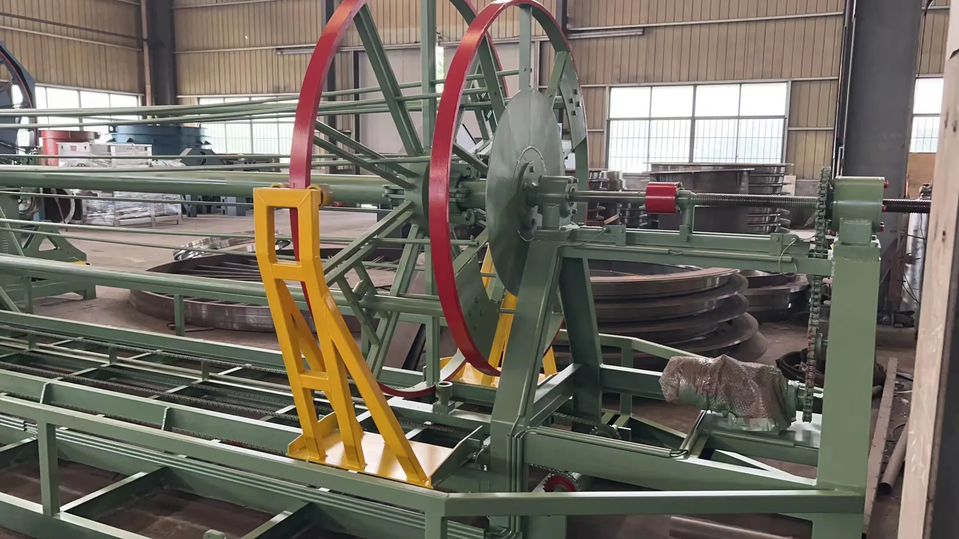 reinforced concrete pipe making machine