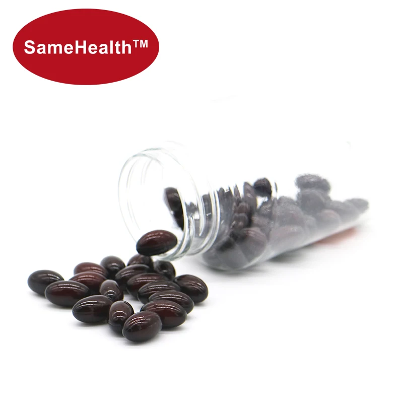 Китайская фабрика питания улучшение анемии функция черного глюконата фолиевая кислота Softgel капсулы