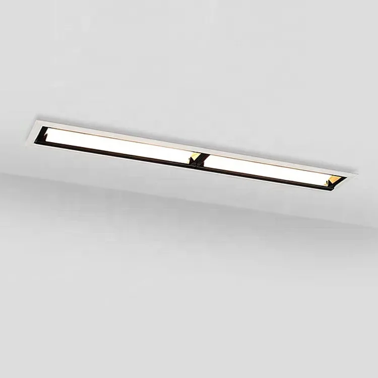 factory price 90Ra 3 years warranty High quality module strip light grille lamp SMD 10W 20W 30W LED Wall wash linear spot light