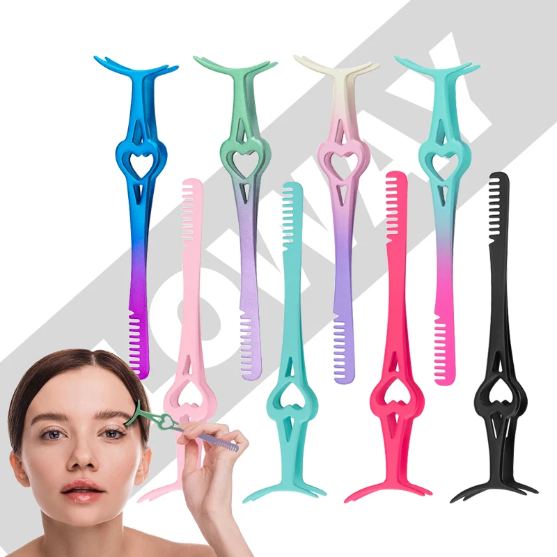 Custom Logo Professional Extensions Tools Lash Tweezers Fiber Tip 90 Degree New Gradient Stainless Steel Eyelash Tweezers