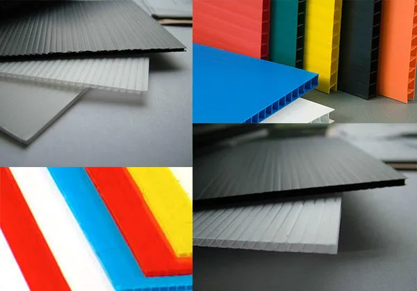 Best Quality White PP Polypropylene Corrugated Sheet ISO 9001:2015 ASTM Standard 4 x 8 Feet Print Materials