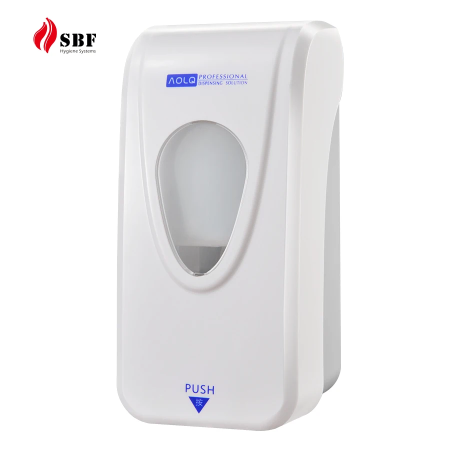 Liquido Hand Wash Liquid Soap Dispenser, Elbow Soap Dispenser Plastic Dispensadores BQ-6940 1000ml Traditional 100pcs CN;GUA