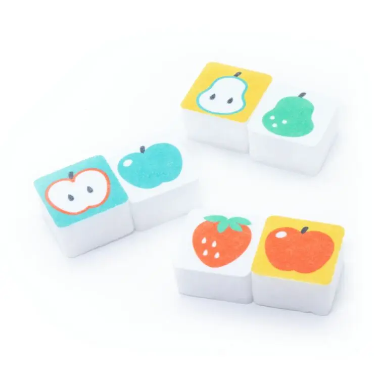 6cs Reusable  Magic Sponge Foam Kitchen Dish Cleaning Sponges Scrubber For Household Cleaning Pads