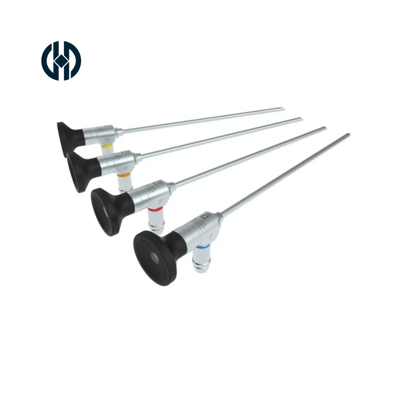 Manhua 90 degree OD 8mm 179mm portable endoscope ent unit camera module video laryngoscope for hospital