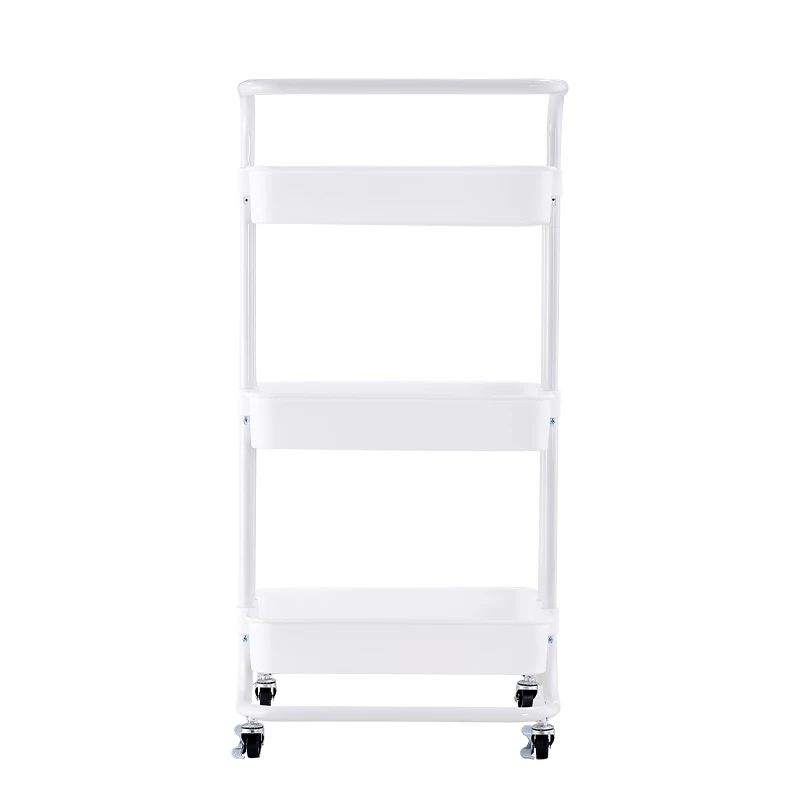 Salon Furniture Beauty Equipment Hairdresser Trolley Metal Customized Barber Mobile Rolling Salon Cart Hair Trolley Storage