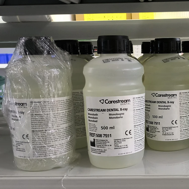 США Carestream Kodak рентгеновские пленки Monobath 500 мл для стоматологической рентгеновской E-speed и D-speed