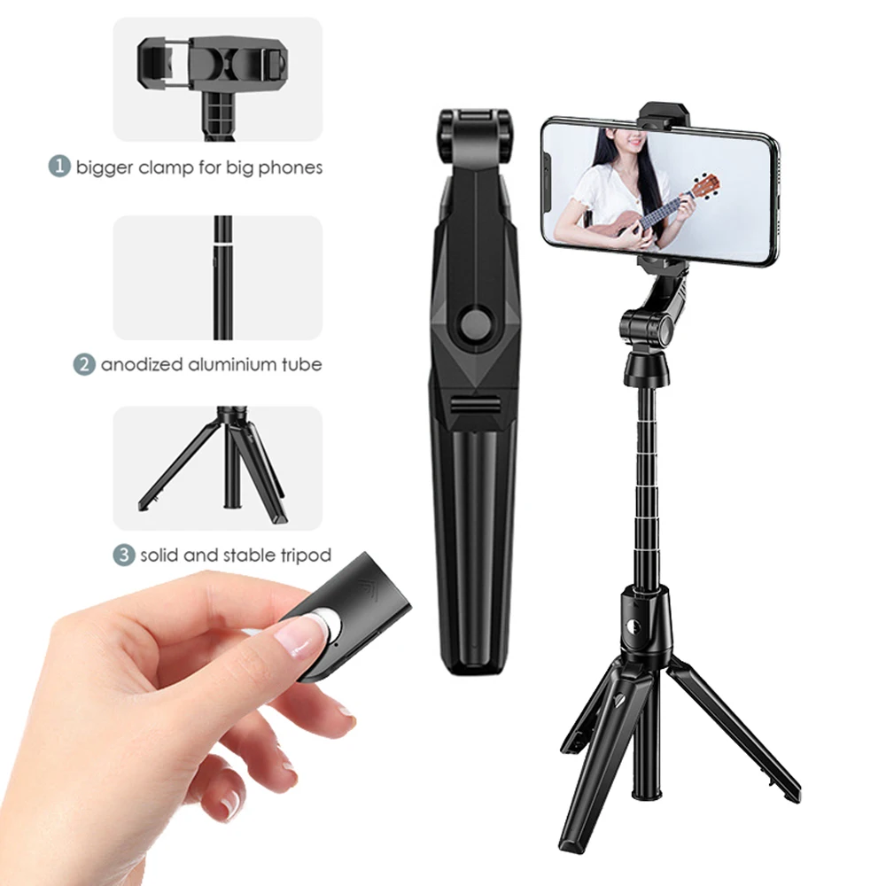 Cheap Tripod Selfie Stick Wireless Remote Control Shutter Monopod Cell Phone Selfie Stick