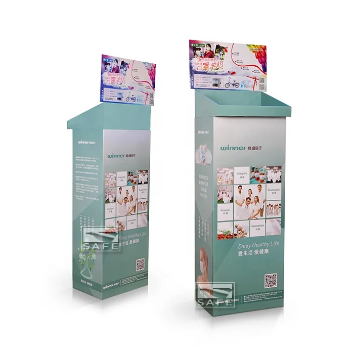 
Exhibition paper cardboard perfume display stands for sale 