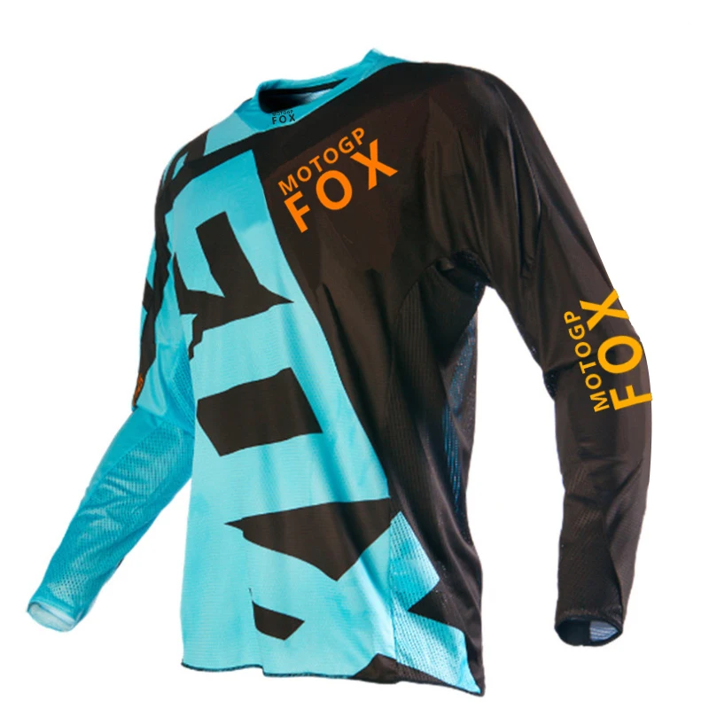 Hot Sales MotogpFox Race Falcon Jersey Street Moto Summer Long Sleeve Mountain Bicycle Offroad Racing T-shirt