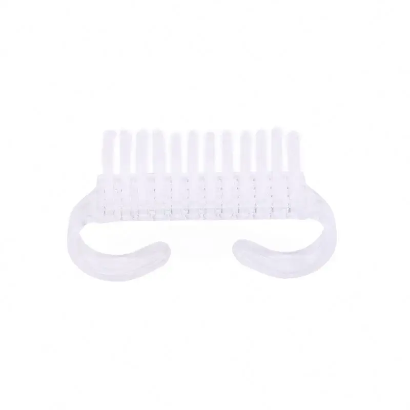 wholesale mini Nail brush manicure tools plastic horn brush small sheep horn brush manufacturers directly supply
