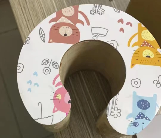 2022 Newest Magic Organ Cat Scratching Board with Toy Bell Retractable Cat Scratcher Board Foldable Cat Scratch Pad