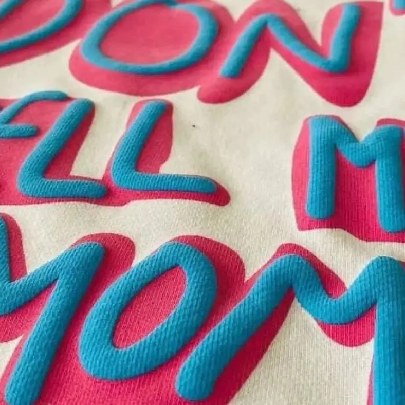 Custom Washable  Heat Transfer Sticker Iron On High Density Heat Transfer Printing Sticker Wholesale