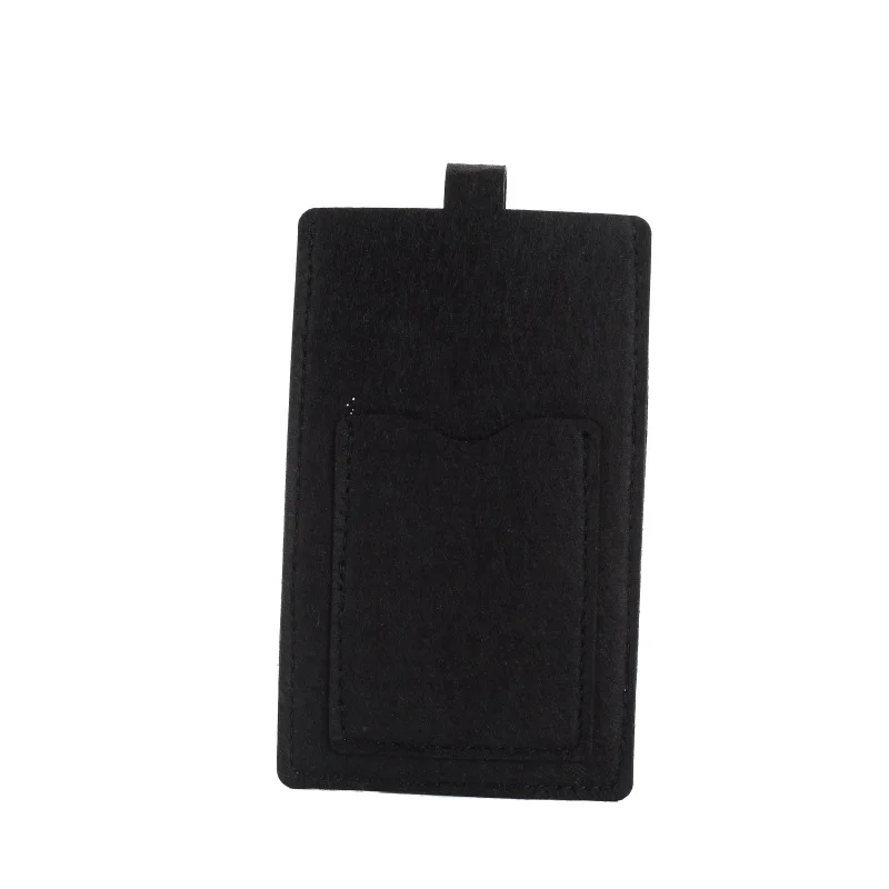 Hot selling felt handmade waterproof multifunctional mobile phone bag felt cellphone pouch