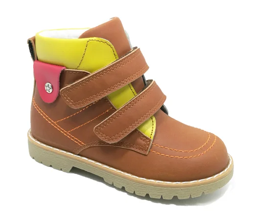 Children Medical Casual Leather Fashion Trendy Spring Winter Autumn Orthopedic Boots Shoes for Boys Girls Baby Toddlers Kids