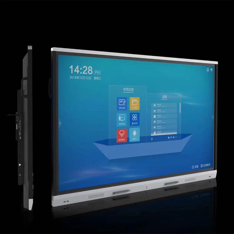 
Dual system android windows Multi touch panel LCD Interactive flat panel 65