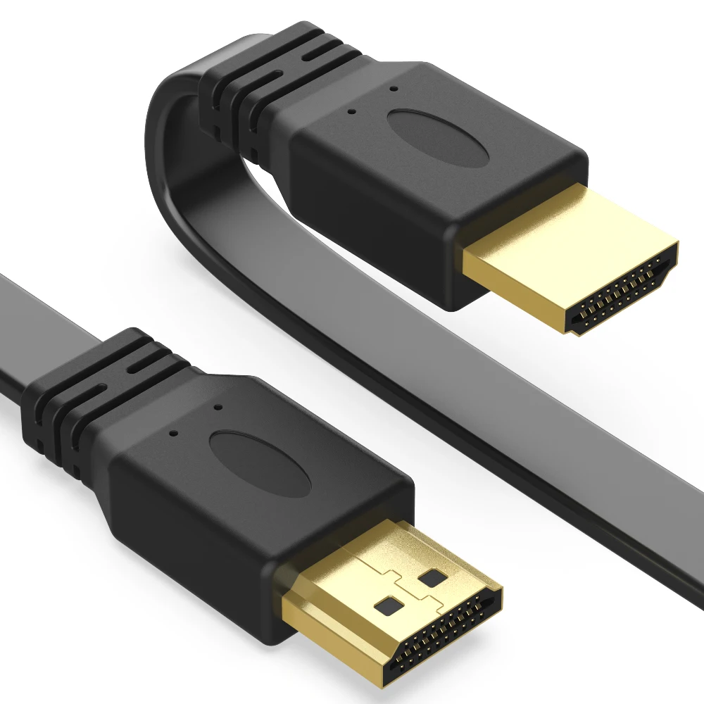 
HDTV flat cable 1.4 1080P version, 1.5-30m for phone to tv, televisions, and accept OEM orders 