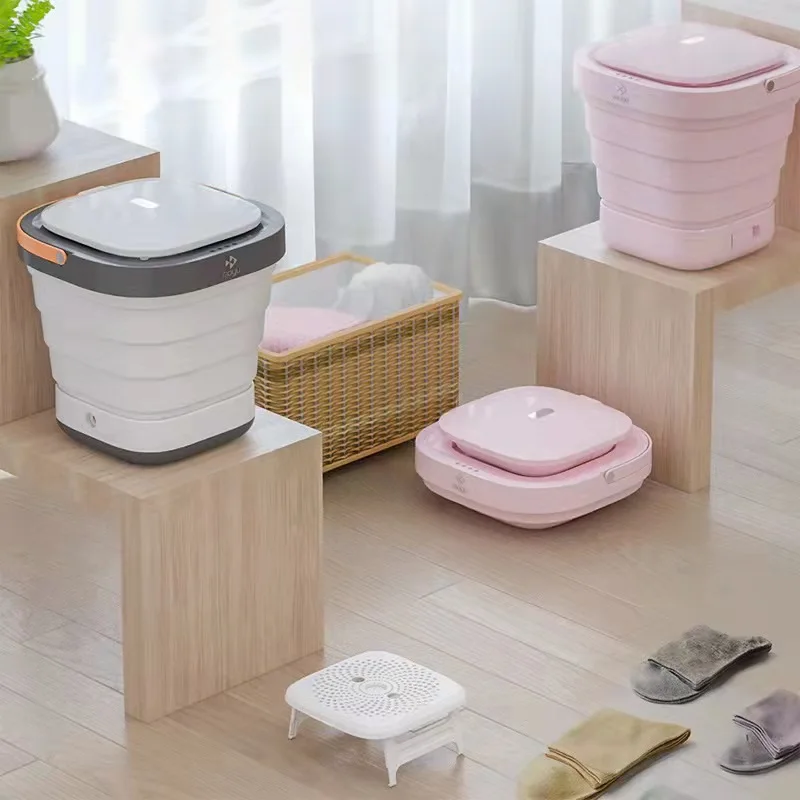 Factory Low Price wholesale Electric Automatic Mini Folding Portable Foldable Washing Machine