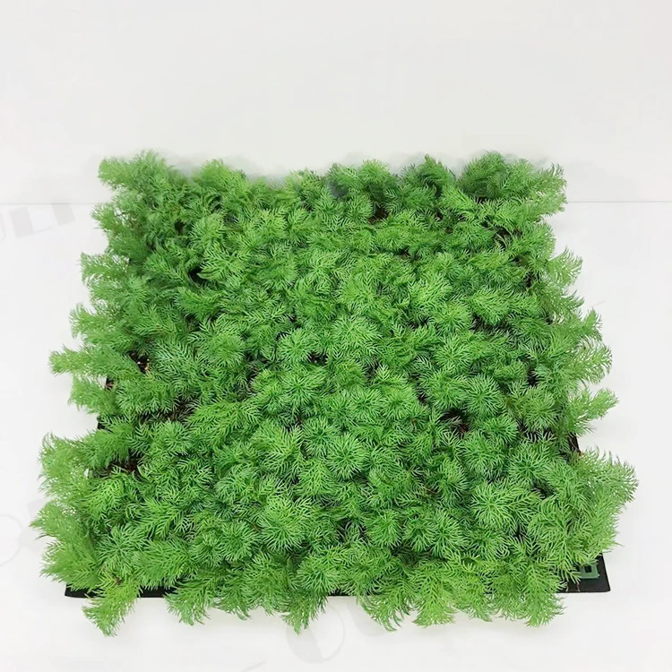 EG-G077 2023 New Idea Plastic Grass Hanging Plant For Indoor Plants Backdrop Decor