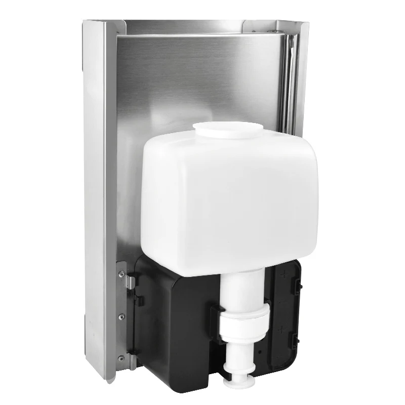 Hotel 304 stainless steel Wall Mounted mirror cabinet rear Foam Hand Liquid Soap Dispenser Automatic With Sensor