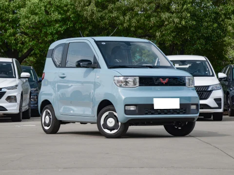 Китайский недорогой автомобиль wuling hongguang mini ev Кабриолет 3-дверный 4-местный Быстрый зарядный мини-автомобиль carro voiture 2024 авто
