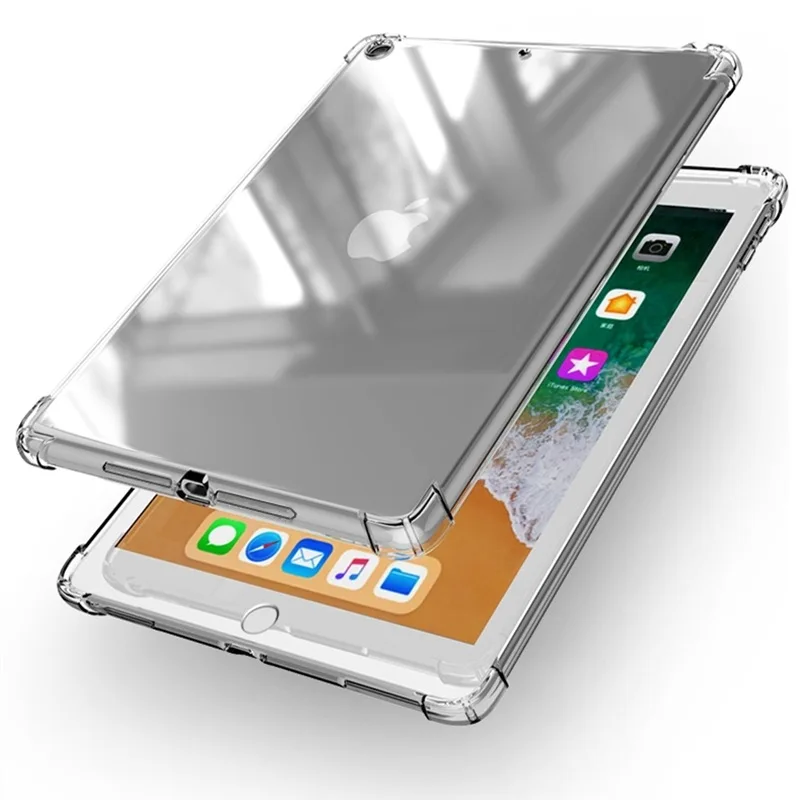 Simple Slim Soft TPU Tablet Cover Clear Case for iPad Pro 11 2020 Cover Case