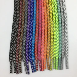 Wholesale boot use online shop sale colorful reflective rope shoelaces