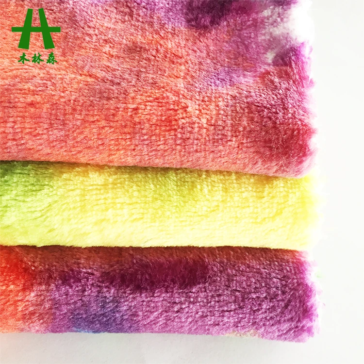Mulinsen Textile Printed Double Brush 100% Polyester Flannel Fleece Fabric Manufactures