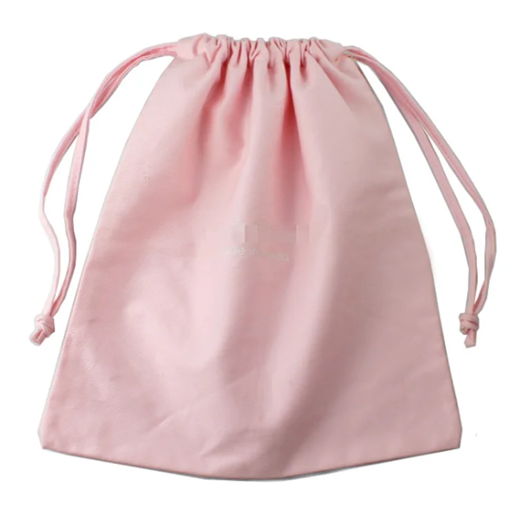 
Manufacturer custom printed Calico cotton shoe storage drawstring dust bags for handbags 