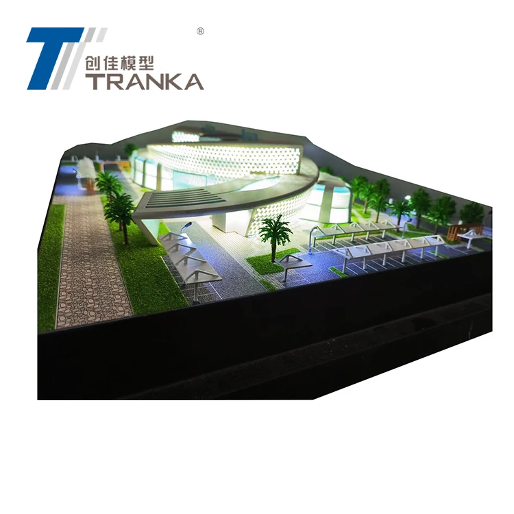 New arrival 3D football stadium scale model in hot selling