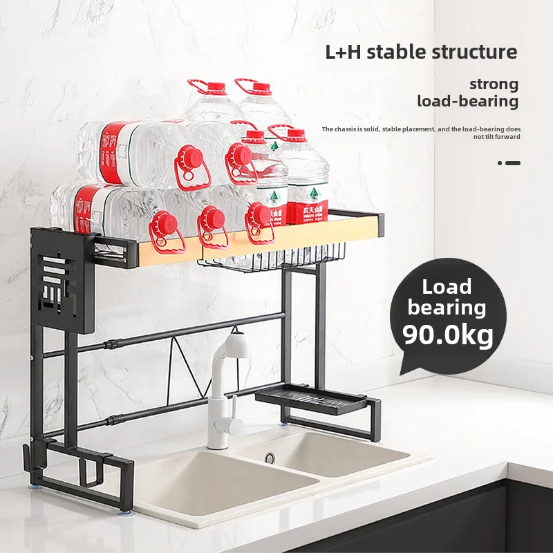 Dish drying washing basin dish drainer racks kitchen over the sink single dish storage drying rack drain board for home kitchen