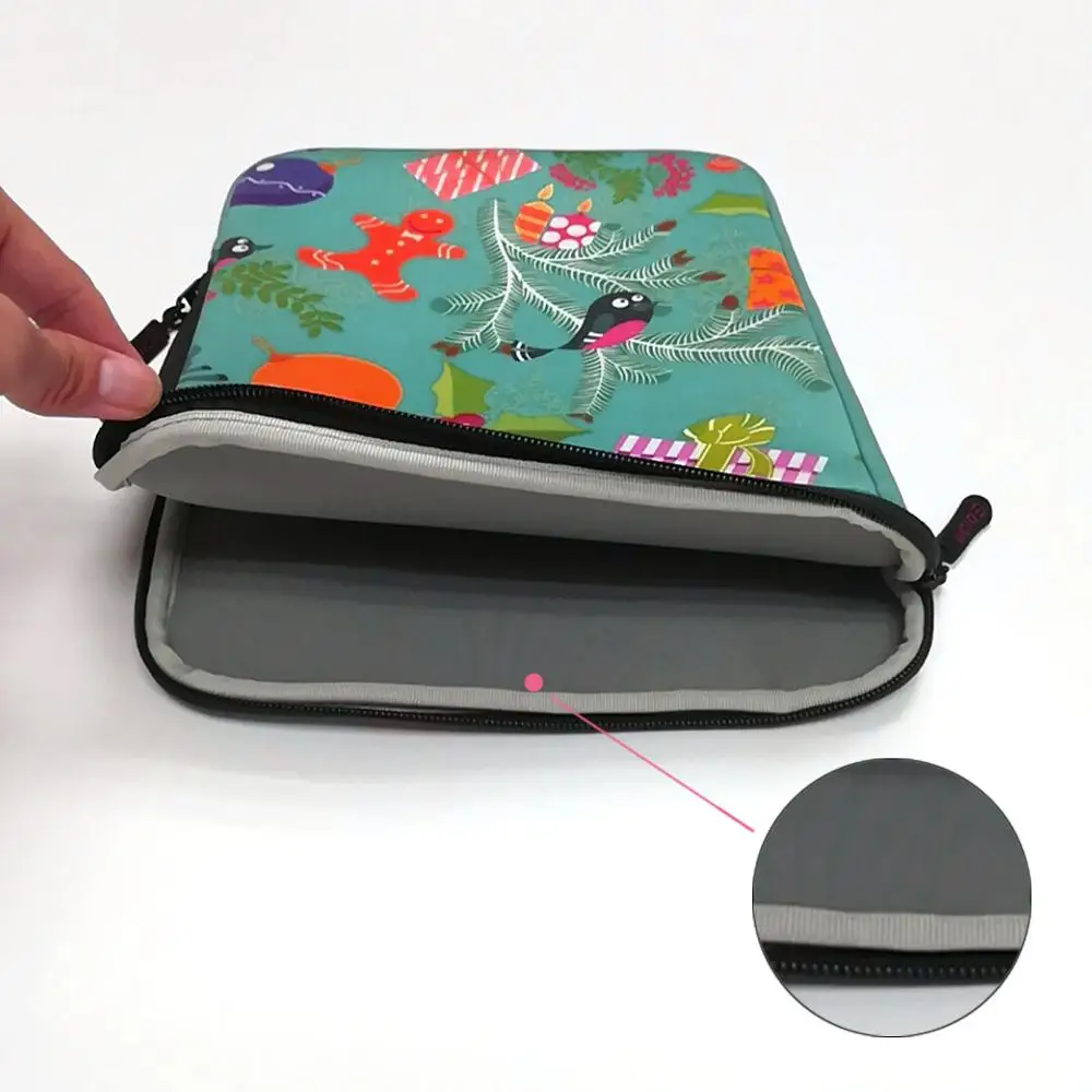 EDIOM Hot selling sublimation laptop case sleeve with handle for women