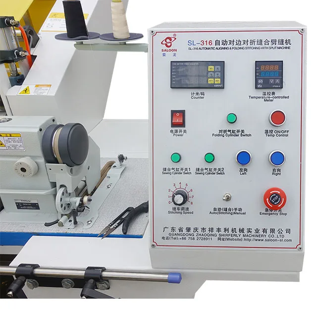 New Product 2024 Manufacturing Plant Provided Industrial Sewing Machine SL-316 Machinery Hot Sales Aligning and Folding SALOON