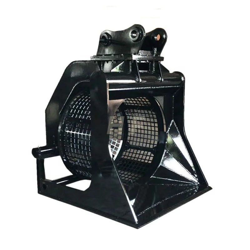 Excavators Rock Strength Skeleton Tilting Bucket Pc40 Pc55 Pc200 Pc210 Pc1000 Pc1250 0.5M3 0.8M3 0.93M3 Mini Buckets For 4 In 1