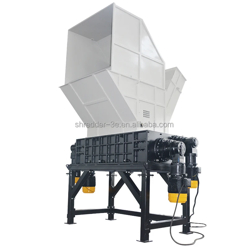 Battery Crusher/recycling Waste Electronic Products Crusher/shredder Plastic Shredder Four Shaft 10000 Max.production Capacity