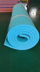 550*180*33cm Large PVC inflatable floating mat cheap swimming foam float mat walk on water floating mats for outdoor playing