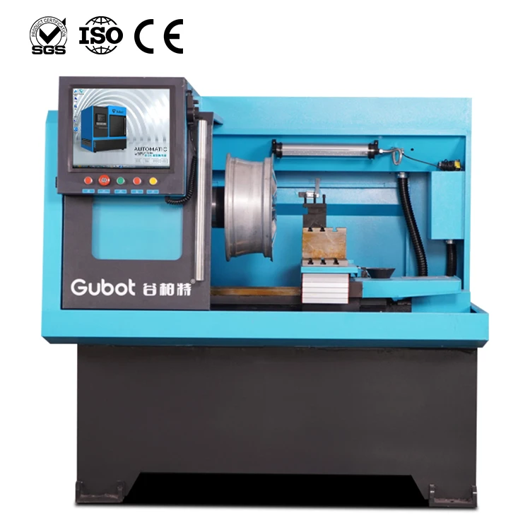Gubot alloy rim wheel scratch diamond cut repair machine with factory price GBT-LSB200