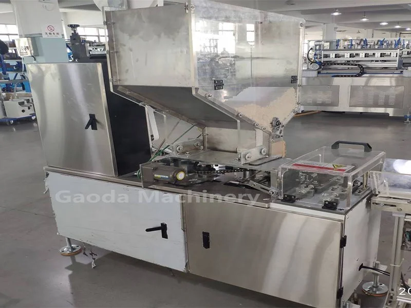 GD-P300, Automatic Individual/Single Straw Packing Machine,  for Paper Straw, Colorful Printing on Paper  Package
