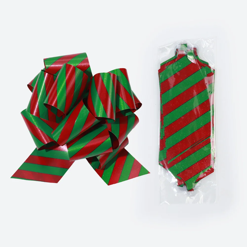 Festive PP Pull Bow for Gift Decoration Dressing up Spherical Bow for Wedding Party Graduation Birthday Celebrations